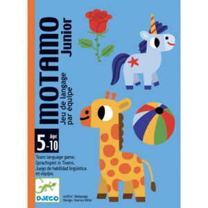 Djeco MotaMo Junior: kartová tímová, jazyková hra