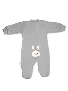 Japi Overal LITTLE BUNNY veľ. 74 sivý