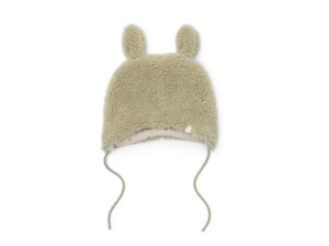 Little Dutch Teddy čiapka - Soft green 0-3 mesiace