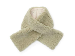 Little Dutch Detský šál Teddy - Soft green
