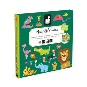 Janod Magnetická kniha Magnetistories Africké zvieratká