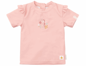 Little Dutch Plavecké tričko krátky rukáv Seahorse Pink veľ. 86/92