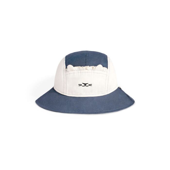 KIETLA-klobucik-Lion-s-ochranou-krku-s-uv-ochranou-NavyBlue